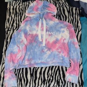 🩷EUC🩷 calvin klein jeans long sleeved crop top